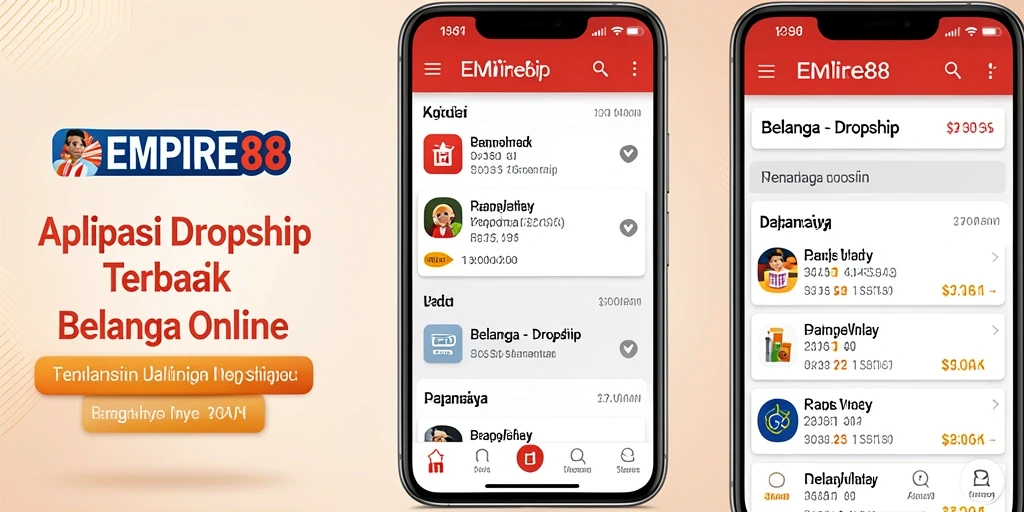 Screenshot antarmuka <strong>EMPIRE88</strong> menunjukkan fitur belanja yang menyenangkan dan mudah digunakan.