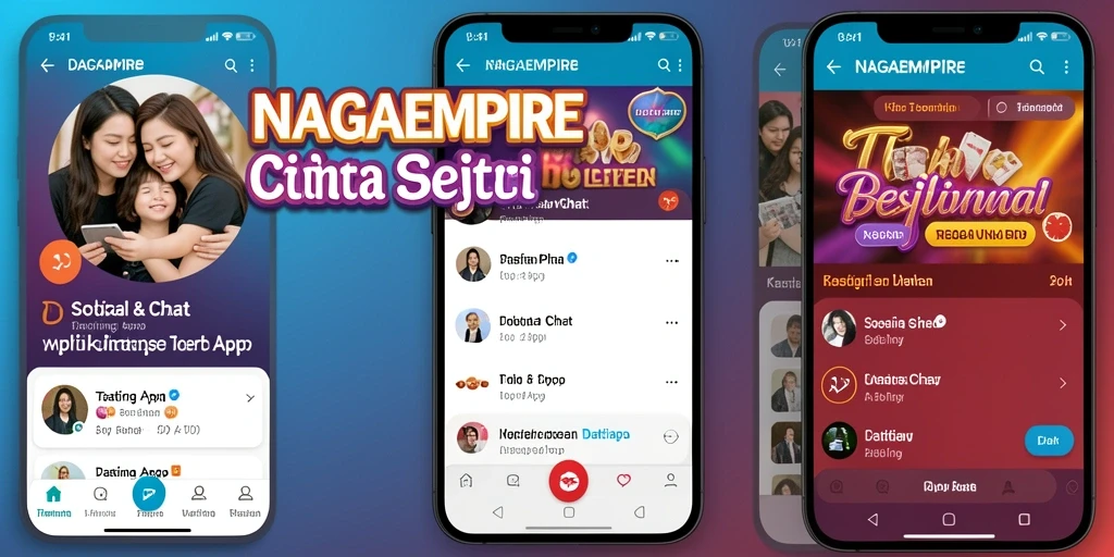 Tampilan antarmuka NAGAEMPIRE yang modern dan ramah pengguna.